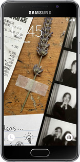 2D пластиковый чехол Aesthetic Scrapbook Collage для Samsung Galaxy A3 (2016) A310F - 6773t-159 изображение 