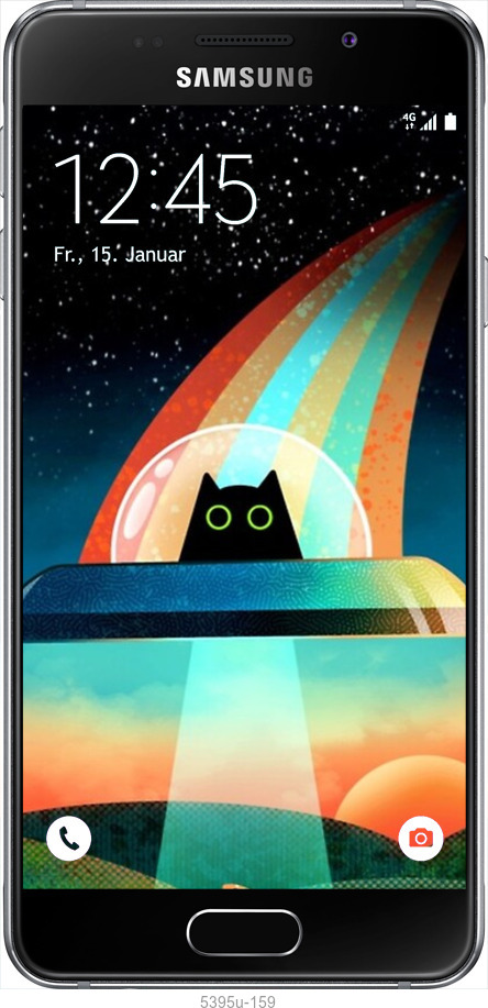 Силиконовый чехол № 5395 для Samsung Galaxy A3 (2016) A310F - 5395u-159 изображение 