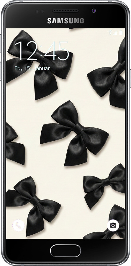 2D пластиковый чехол Dark Coquette для Samsung Galaxy A3 (2016) A310F - 6765t-159 изображение 