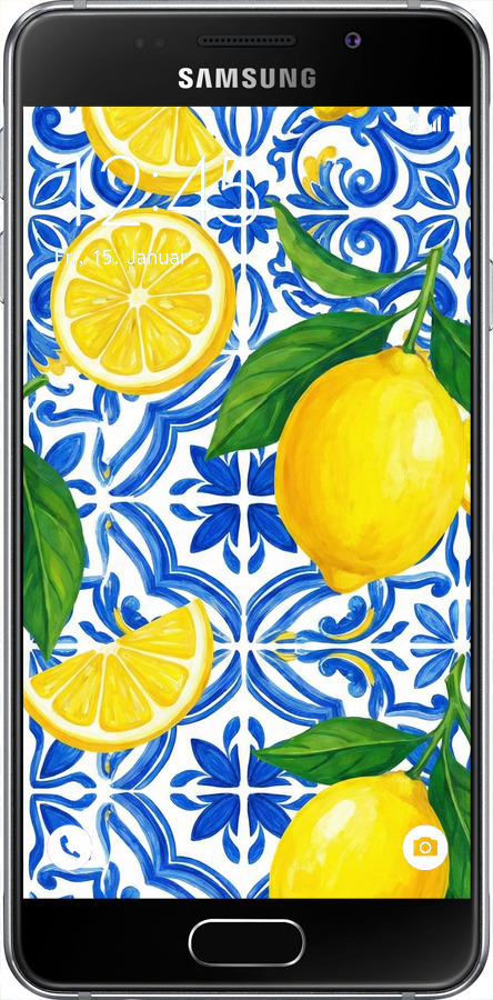 2D пластиковый чехол Grocery Girl Italian Summer для Samsung Galaxy A3 (2016) A310F - 6766t-159 изображение 