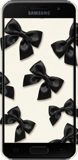 3D пластиковий матовий чехол Dark Coquette для Samsung Galaxy A3 (2017) - 6765m-443 изображение 