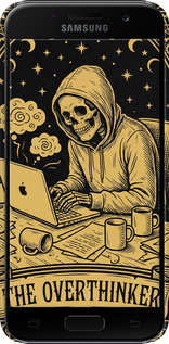 3D пластиковий матовий чехол The Overthinker для Samsung Galaxy A3 (2017) - 6774m-443 изображение 