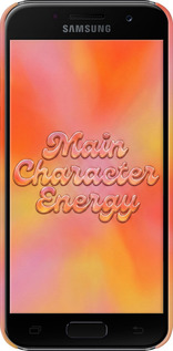 3D пластиковий матовий чехол Aura Gradient Main Character Energy Aesthetic Y2K для Samsung Galaxy A3 (2017) - 6783m-443 изображение 