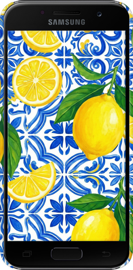 3D пластиковий матовий чехол Grocery Girl Italian Summer для Samsung Galaxy A3 (2017) - 6766m-443 изображение 