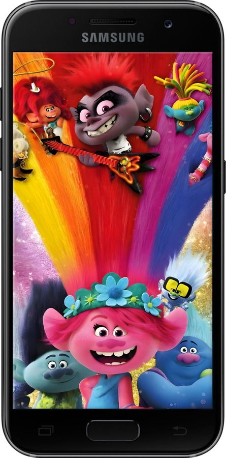 Силиконовый чехол Троли для Samsung Galaxy A3 (2017) - 6343u-443 изображение 
