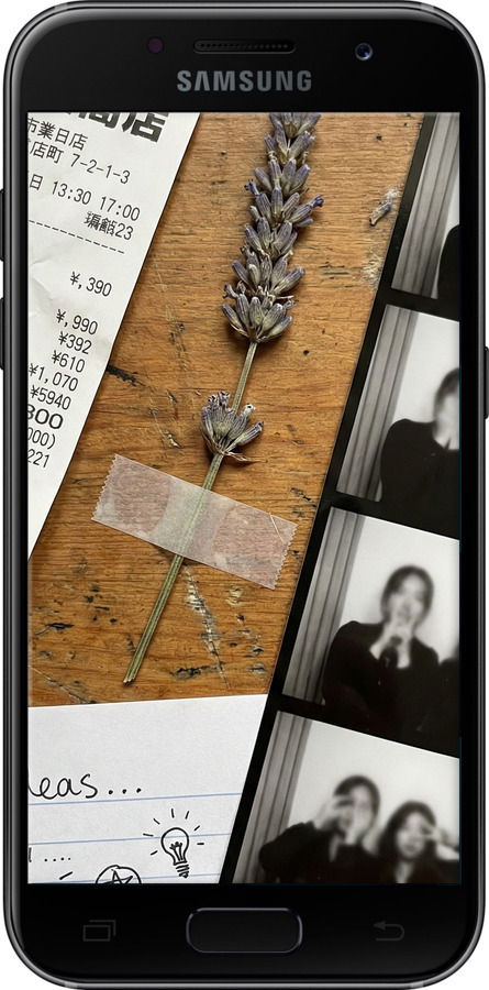 Силіконовий чехол Aesthetic Scrapbook Collage для Samsung Galaxy A3 (2017) - 6773u-443 изображение 