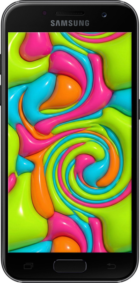 2D пластиковый чехол Y2K Jelly Dream для Samsung Galaxy A3 (2017) - 6780t-443 изображение 