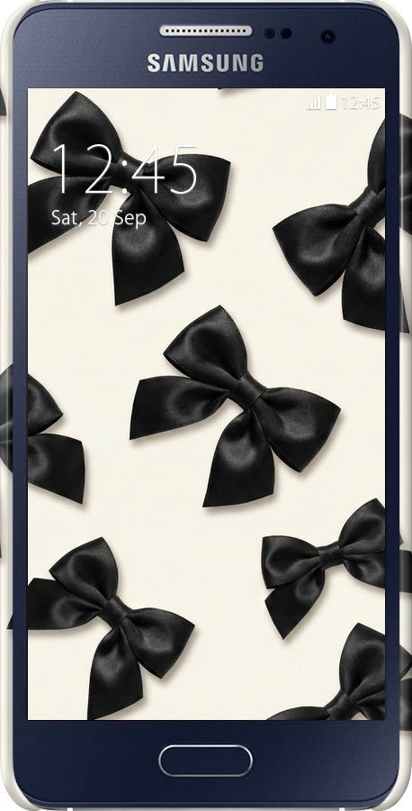 3D пластиковий матовий чехол Dark Coquette для Samsung Galaxy A3 A300H - 6765m-72 изображение 