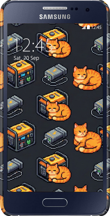 3D пластиковый матовый чехол Autonomous Zone для Samsung Galaxy A3 A300H - 6771m-72 изображение 