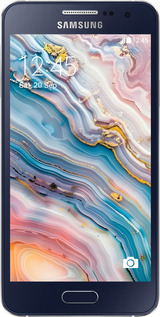 Силиконовый чехол Мрамор красивый для Samsung Galaxy A3 A300H - 6376u-72 изображение 