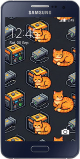 Силиконовый чехол Autonomous Zone для Samsung Galaxy A3 A300H - 6771u-72 изображение 