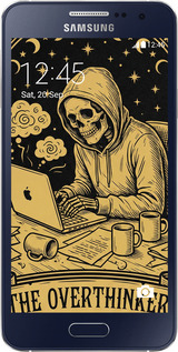Силиконовый чехол The Overthinker для Samsung Galaxy A3 A300H - 6774u-72 изображение 