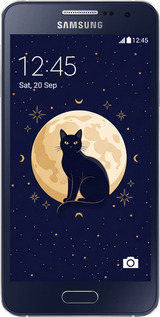 2D пластиковый чехол Cute Cat Celestial/Witchy для Samsung Galaxy A3 A300H - 6787t-72 изображение 