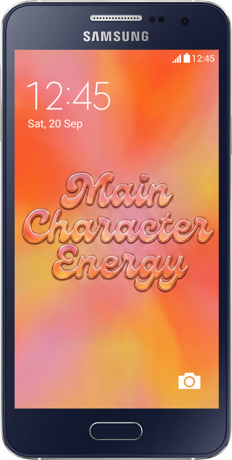 2D пластиковый чехол Aura Gradient Main Character Energy Aesthetic Y2K для Samsung Galaxy A3 A300H - 6783t-72 изображение 