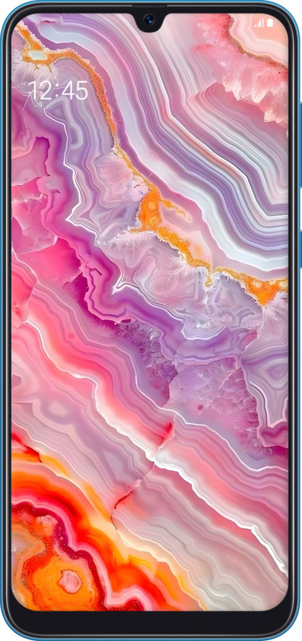 TPU чехол Мрамор 2 для Samsung Galaxy A20 2019 A205F - 6307b-1761 изображение 