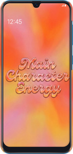 3D пластиковый матовый чехол Aura Gradient Main Character Energy Aesthetic Y2K для Samsung Galaxy A20 2019 A205F - 6783m-1761 изображение 