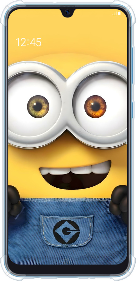 Силикон с усиленными углами чехол Миньон для Samsung Galaxy A30 2019 A305F - 6389sp-1670 изображение 