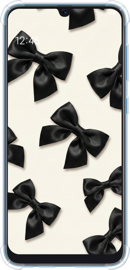 Силикон с усиленными углами чехол Dark Coquette для Samsung Galaxy A20 2019 A205F - 6765sp-1761 изображение 