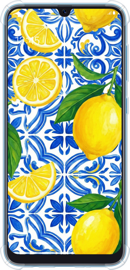 Силіконовий протиударний с посиленими кутами чехол Grocery Girl Italian Summer для Samsung Galaxy A30 2019 A305F - 6766sp-1670 изображение 