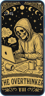 2D пластиковый чехол The Overthinker для Samsung Galaxy A30 2019 A305F - 6774t-1670 изображение 