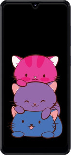 TPU чехол Милые кошки для Samsung Galaxy A31 A315F - 6518b-1908 изображение 