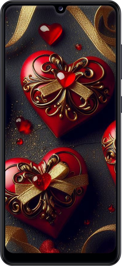 TPU чехол Сердечки v4 для Samsung Galaxy A31 A315F - 5834b-1908 изображение 