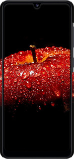 3D пластиковый матовый чехол Яблоко для Samsung Galaxy A31 A315F - 6022m-1908 изображение 