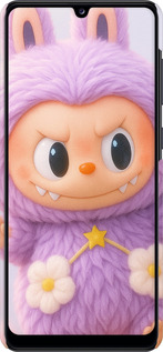 3D пластиковий матовий чехол Лабубу для Samsung Galaxy A31 A315F - 6708m-1908 изображение 