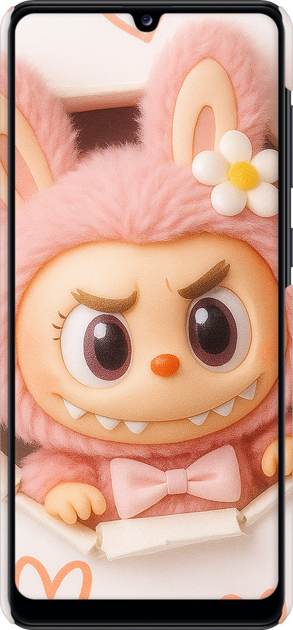 3D пластиковий матовий чехол Лабубу 2 для Samsung Galaxy A31 A315F - 6710m-1908 изображение 