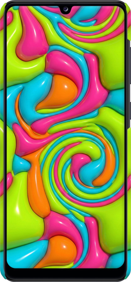 3D пластиковий матовий чехол Y2K Jelly Dream для Samsung Galaxy A31 A315F - 6780m-1908 изображение 