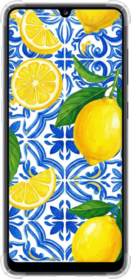Силикон с усиленными углами чехол Grocery Girl Italian Summer для Samsung Galaxy A31 A315F - 6766sp-1908 изображение 