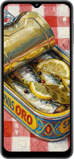 TPU чехол Vintage Sardine Tin Phone для Samsung Galaxy A32 A325F - 6772b-2204 изображение 