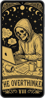 TPU чехол The Overthinker для Samsung Galaxy A32 A325F - 6774b-2204 изображение 