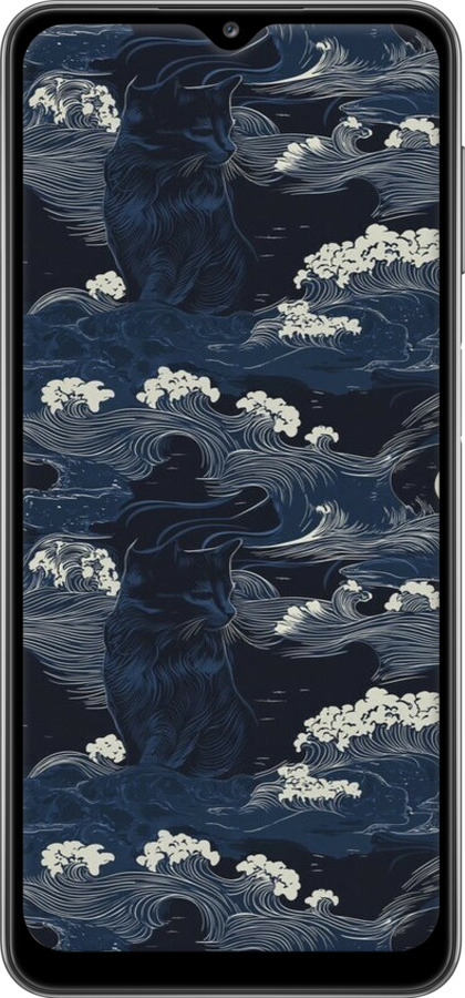 TPU чехол Морская тематика в стиле арт-деко для Samsung Galaxy A32 A325F - 6520b-2204 изображение 