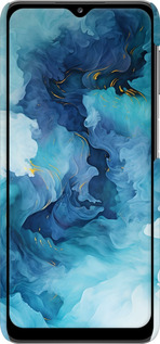 3D пластиковый матовый чехол Акварель для Samsung Galaxy A32 A325F - 6320m-2204 изображение 