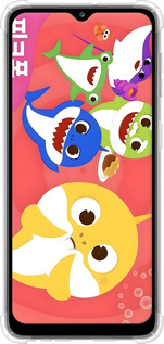 Силикон с усиленными углами чехол Бейби Шаркс для Samsung Galaxy A32 A325F - 6305sp-2204 изображение 