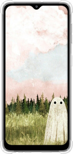 Силикон с усиленными углами чехол Привидение для Samsung Galaxy A32 A325F - 6401sp-2204 изображение 