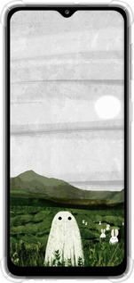 Силикон с усиленными углами чехол Привидение для Samsung Galaxy A32 A325F - 6492sp-2204 изображение 