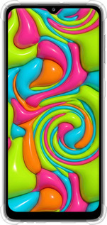 Силіконовий протиударний с посиленими кутами чехол Y2K Jelly Dream для Samsung Galaxy A32 A325F - 6780sp-2204 изображение 