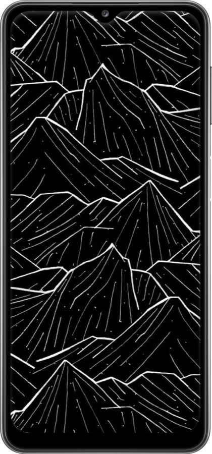 2D пластиковий чехол Із зображенням Темних гір для Samsung Galaxy A32 A325F - 6489t-2204 изображение 
