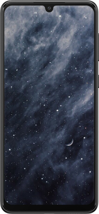 TPU чехол Сині хмари, Синій місяць для Samsung Galaxy A33 5G A336B - 6398b-2584 изображение 