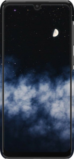 3D пластиковый матовый чехол Ночное небо для Samsung Galaxy A33 5G A336B - 6450m-2584 изображение 