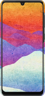 3D пластиковый матовый чехол Горный закат для Samsung Galaxy A33 5G A336B - 6479m-2584 изображение 