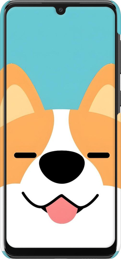 3D пластиковый матовый чехол Корги для Samsung Galaxy A33 5G A336B - 6280m-2584 изображение 