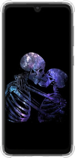 Силикон с усиленными углами чехол С изображением скелета для Samsung Galaxy A33 5G A336B - 6537sp-2584 изображение 