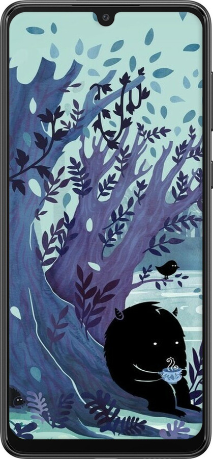 Силиконовый чехол Арт принт Тихое место чая для Samsung Galaxy A33 5G A336B - 6544u-2584 изображение 