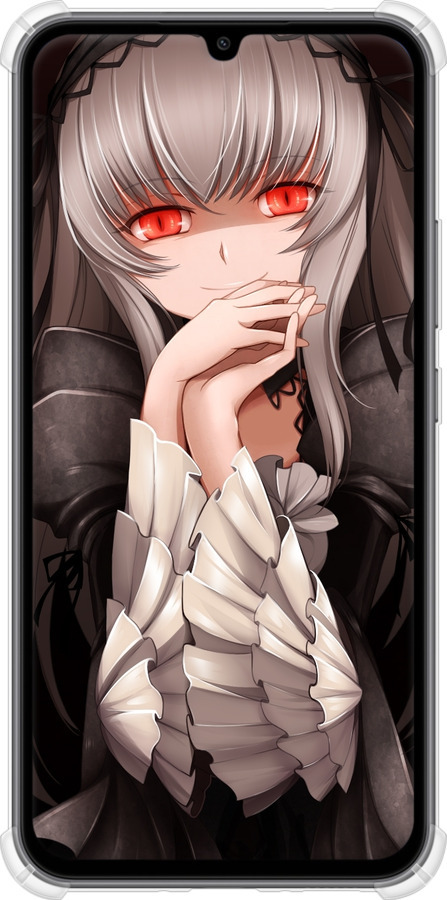 Силикон с усиленными углами чехол Suigintou для Samsung Galaxy A34 A346E - 6606sp-2936 изображение 