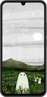 Силиконовый чехол Привидение для Samsung Galaxy A34 A346E - 6492u-2936 изображение 