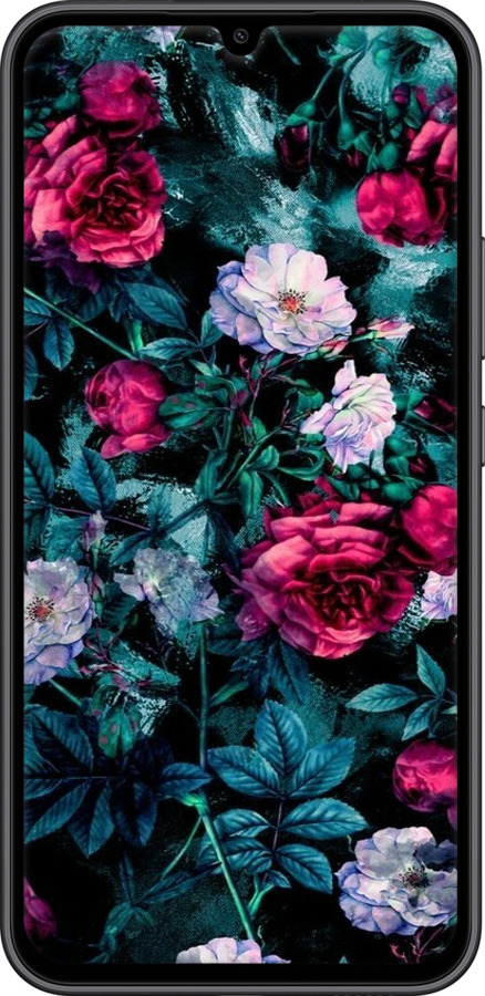 Силиконовый чехол Сад и розы для Samsung Galaxy A34 A346E - 6483u-2936 изображение 