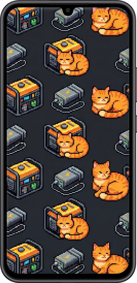 Силиконовый чехол Autonomous Zone для Samsung Galaxy A34 A346E - 6771u-2936 изображение 